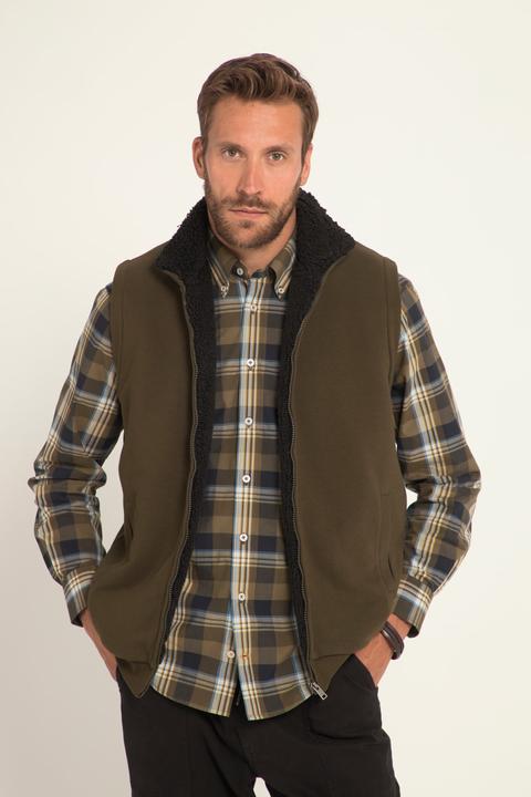 Actual product image JP1880 Sweatweste, OEKO-TEX, Teddyfutter, Stehkragen (XXL)