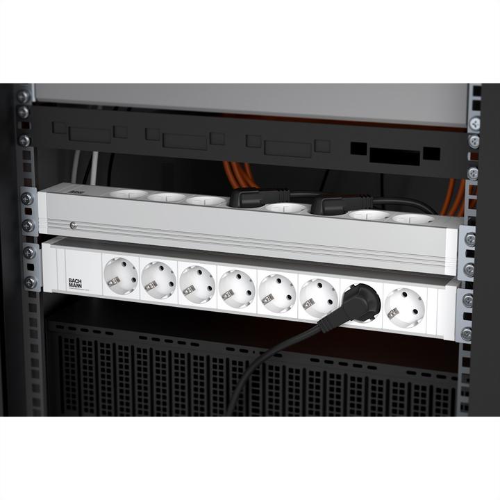 Image du produit Bachmann Rallonge (rack (8x, CEE 7/3, CEE 7/4, CEE 7/7, 2 m)