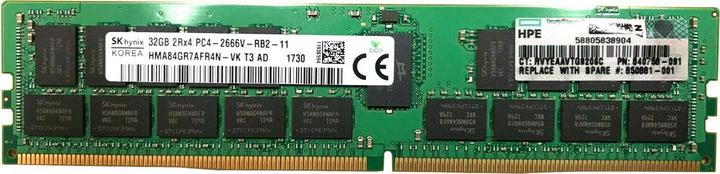Image du produit HP HPE SmartMemory DDR4 (1 x 32GB, 2666 MHz, RAM DDR4, DIMM)