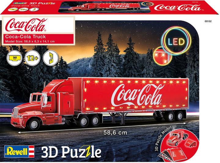 Actual product image Revell Coca-Cola Truck (168 pieces)