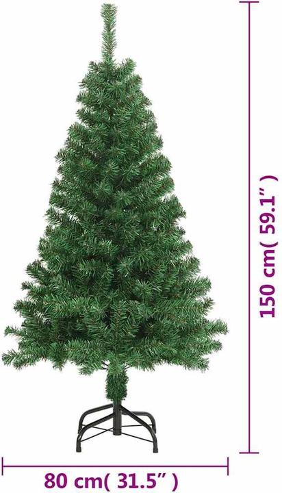Actual product image vidaXL Künstlicher Weihnachtsbaum (150 cm)