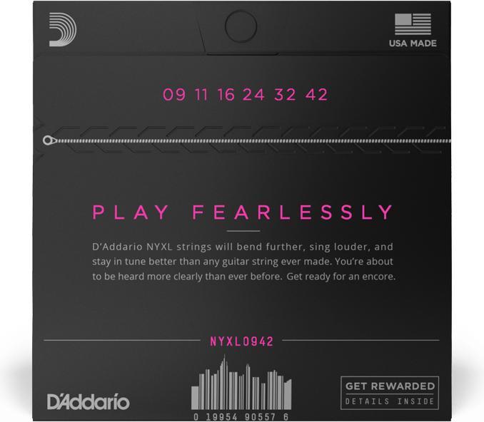 Produktbild D'Addario Nyxl0942 (6x, E-Gitarre, 0.04")