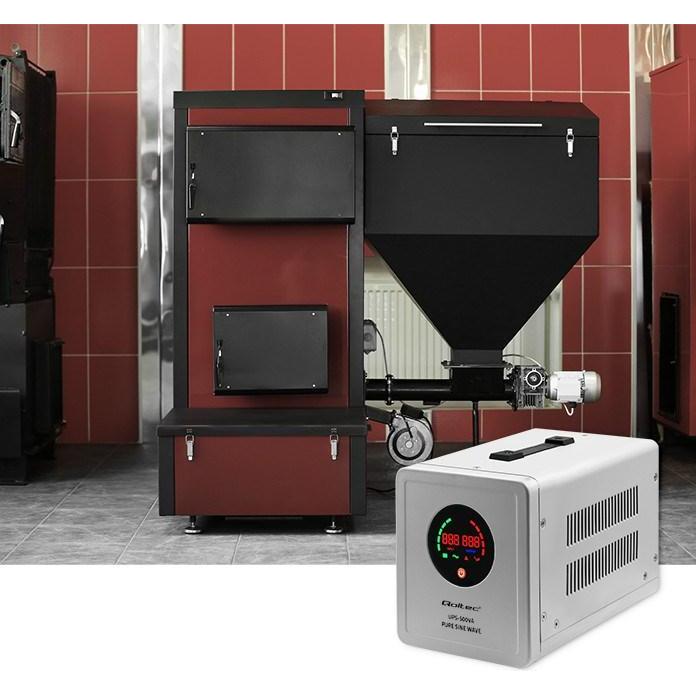 Thumbnail - Qoltec 50719 UPS 500VA 350W (500 VA, 350 W), USV