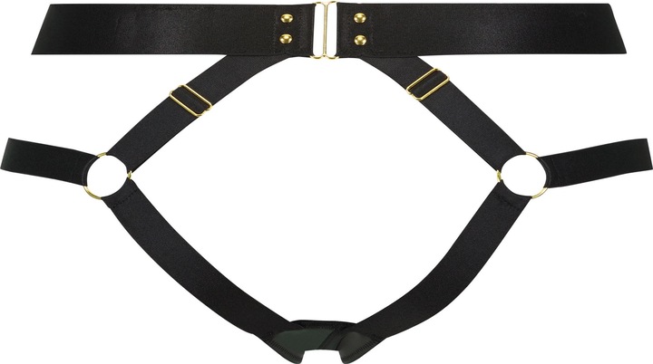 Produktbild Hunkemöller Occult Brazilian mit offenem Schritt Schwarz (XXL)