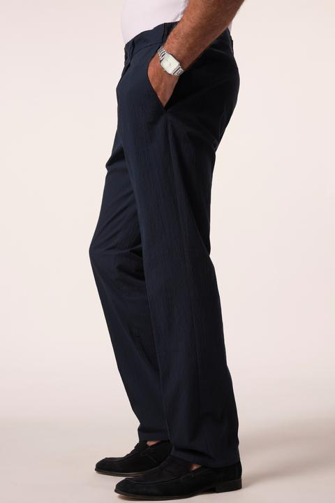 Image du produit JP1880 Pantalon JP 1880 en seersucker, taille élastique, coupe Regular Fit - jusqu'à la taille 74 (70)