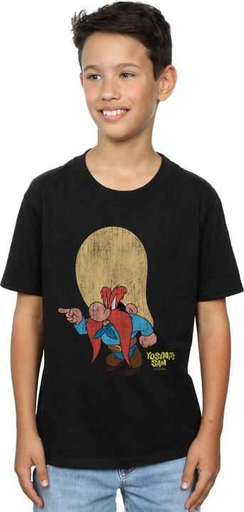Immagine prodotto Looney Tunes Yosemite Sam Distressed Maglietta Ragazzi (152, 158)