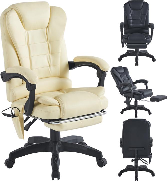 Produktbild VCM Bürostuhl Chefsessel Massage Heizung (50 - 60 cm)