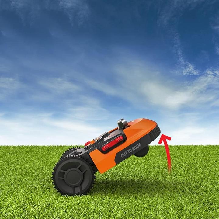 Actual product image Worx Cordless lawn mower (500 m², Boundary wire)