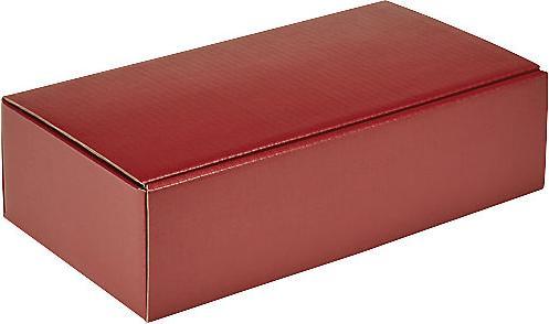 Produktbild kaiserkraft Flaschen-Geschenkkarton mit Struktur (1 Stk., 36 x 19.20 x 9.30 cm)