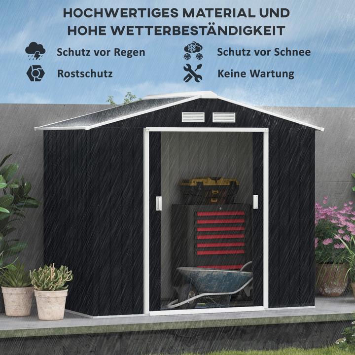 Produktbild Outsunny Gartenschuppen