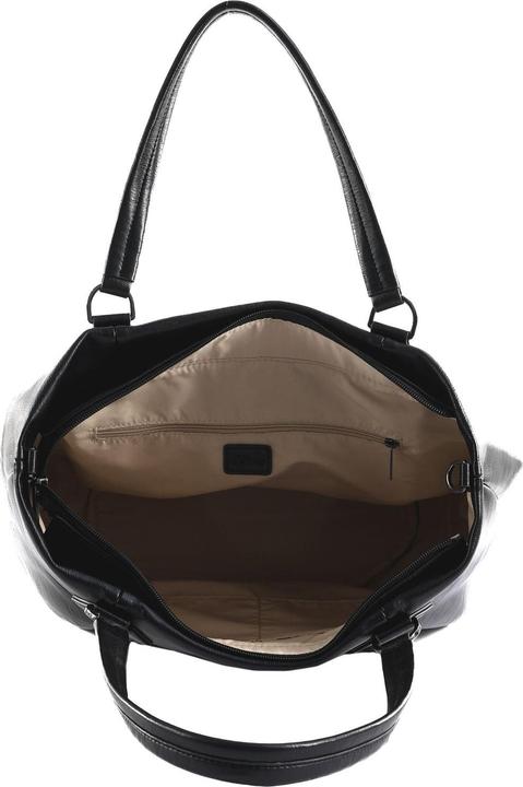 Produktbild s.Oliver Tasche Shopper aus Lederimitat mit Logoprägung und abnehmbarem Schultergurt