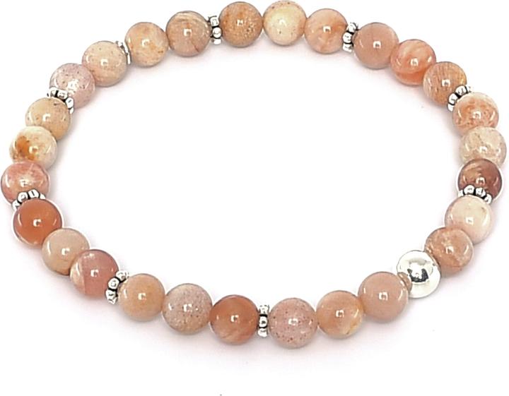 Immagine prodotto Balibay Esen (18 cm, Pietra preziosa, Pietra lunare, Argento 925, Arenaria solare)