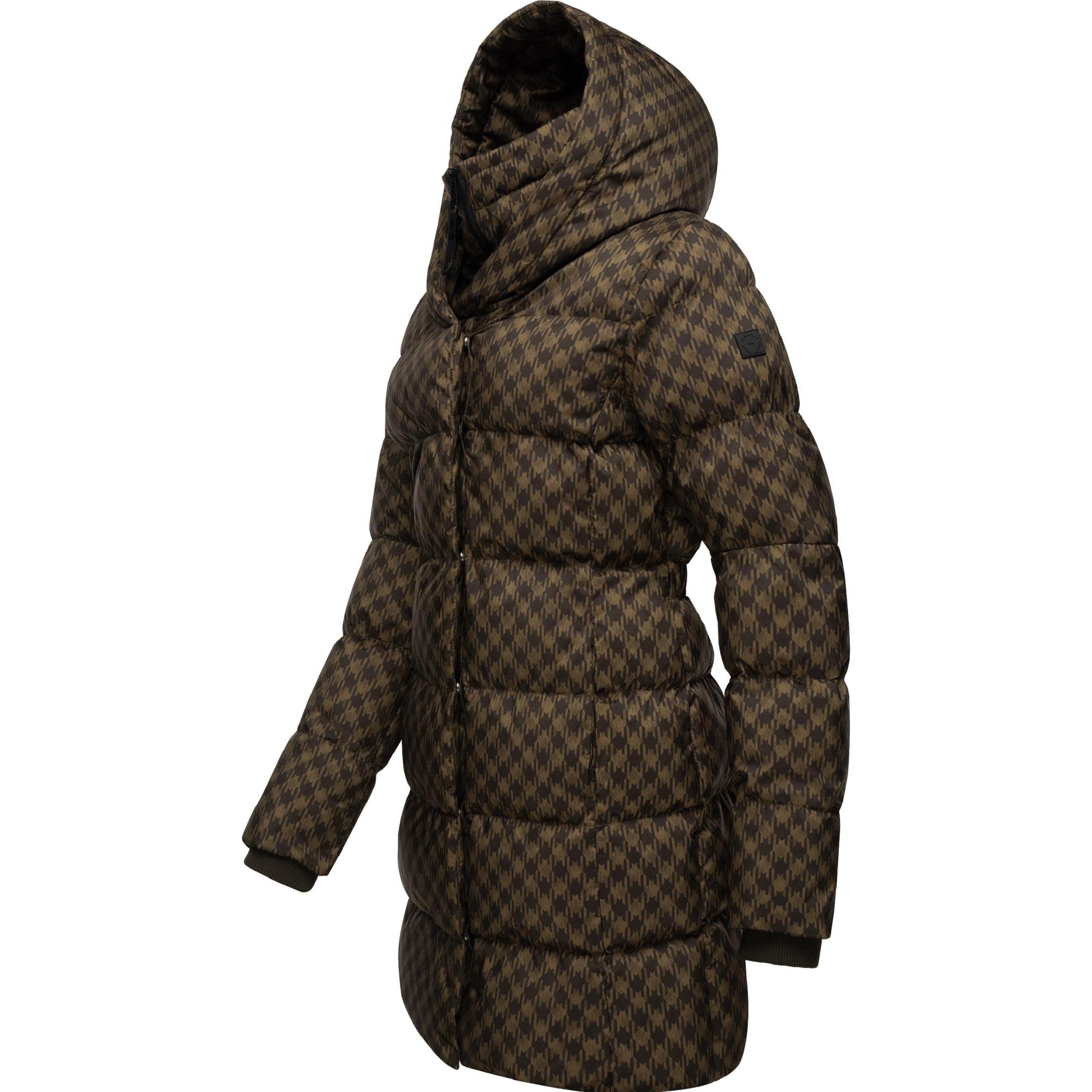 Thumbnail - Ragwear, Damen, Jacke, Niara Print (L), Braun, L