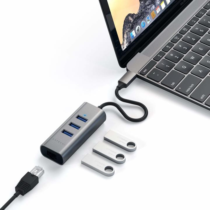 Produktbild Satechi ST-TC2N1USB31AM (USB-C, 4 Ports)