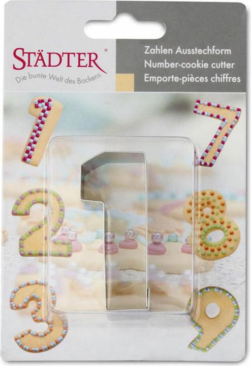 Produktbild Städter Ausstecher Zahl 1
