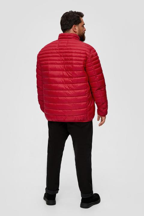 Produktbild s.Oliver Outdoor-Jacke Steppjacke mit Label-Patch (XXL)