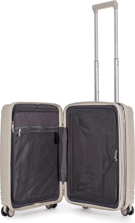 Produktbild Stratic Straw T 4 Rollen Kabinentrolley S 54 cm mit Dehnfalte (30 l)