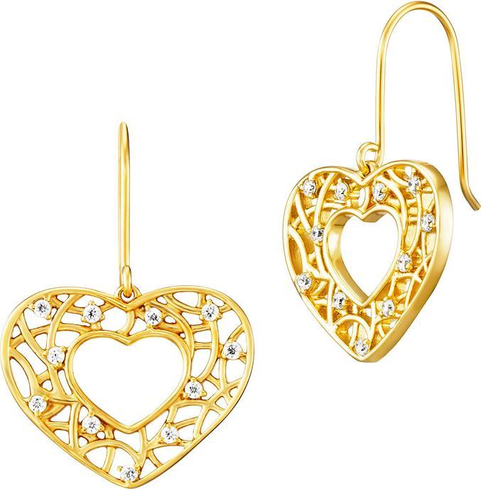 Immagine prodotto Julie Julsen Orecchini a cuore (Argento 925)