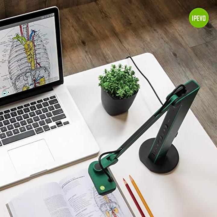 Immagine prodotto Ipevo VZ-R HDMI/USB Dual Mode 8 Megapixel Document Camera funziona con o senza un computer (4K, 27 x 48 cm)