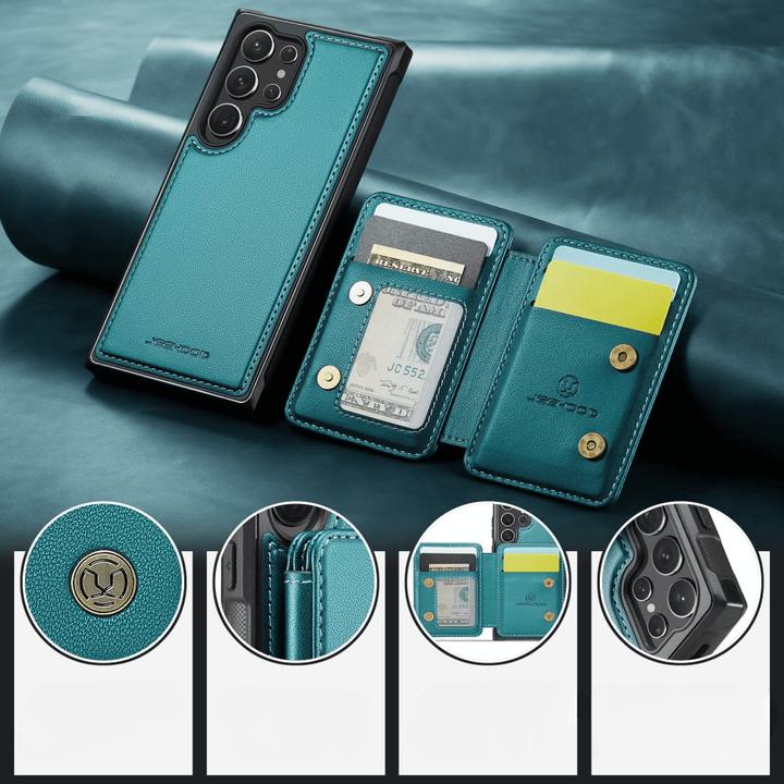 Produktbild Cover-Discount 2-in-1 Backcover mit Kreditkarten-Etui (Samsung Galaxy S24 Ultra)