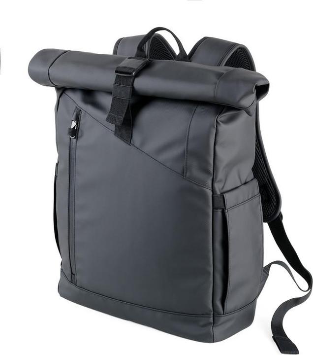 Image du produit Troika BLACK ROLL TOP Sac à dos Rolltop, noir (17.50 l)