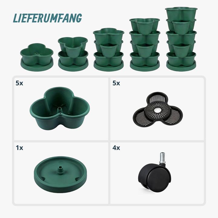 Actual product image Relaxdays PlantTower