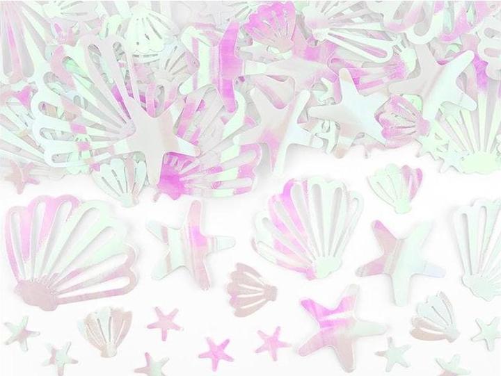 Actual product image Partydeco Iridescent Shell Confetti (1 pcs.)