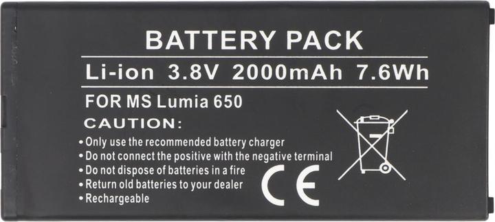 Actual product image Microsoft Akku Lumia BV-T3G, Lumia 650, Lumia 650 DS