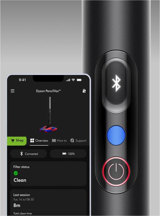 Actual product image Dyson PencilVac Fluffycones