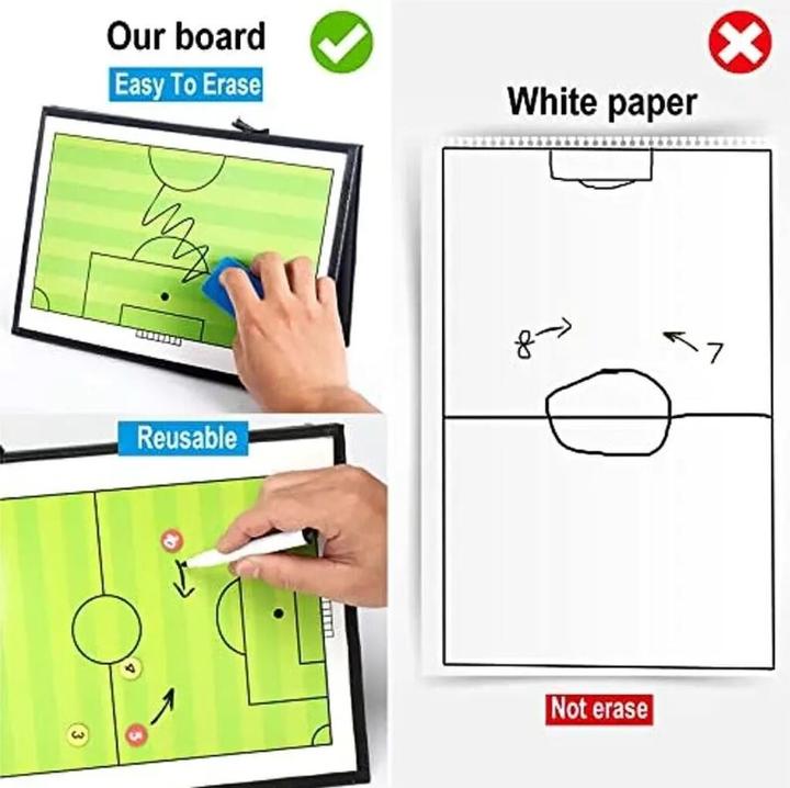 Produktbild Champ Faltbare Magnetische Fussball-Coaching-Taktiktafel