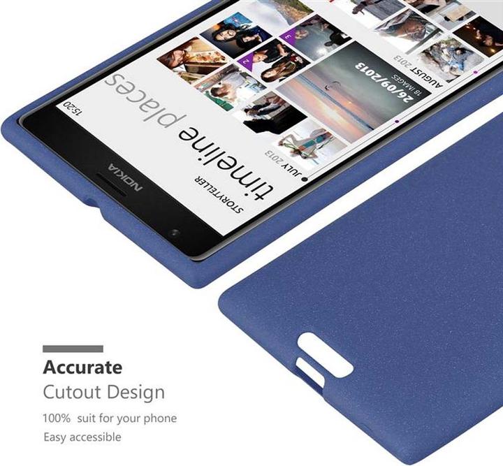 Actual product image Cadorabo TPU Frosted Cover (Nokia Lumia 1520)