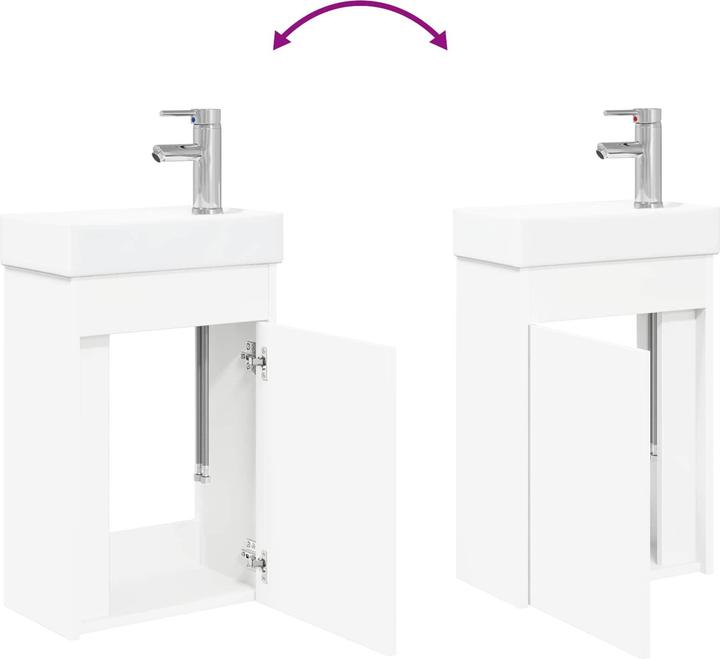Actual product image vidaXL Badezimmer-Waschtisch (405 mm, 225 mm)
