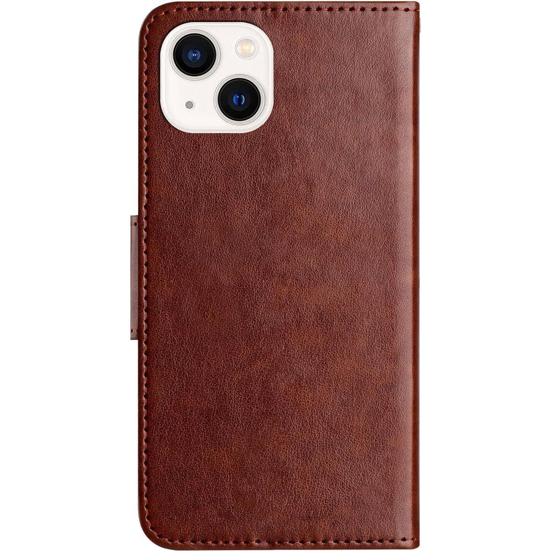Thumbnail - König Design Schutz Handy Hülle für Apple iPhone 15 Plus Case Cover Tasche Wallet Etui Bumper (Apple iPhone 15 Plus), Sm...
