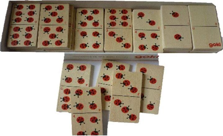 Produktbild Goki Dominospiel Marienkäfer (Deutsch)