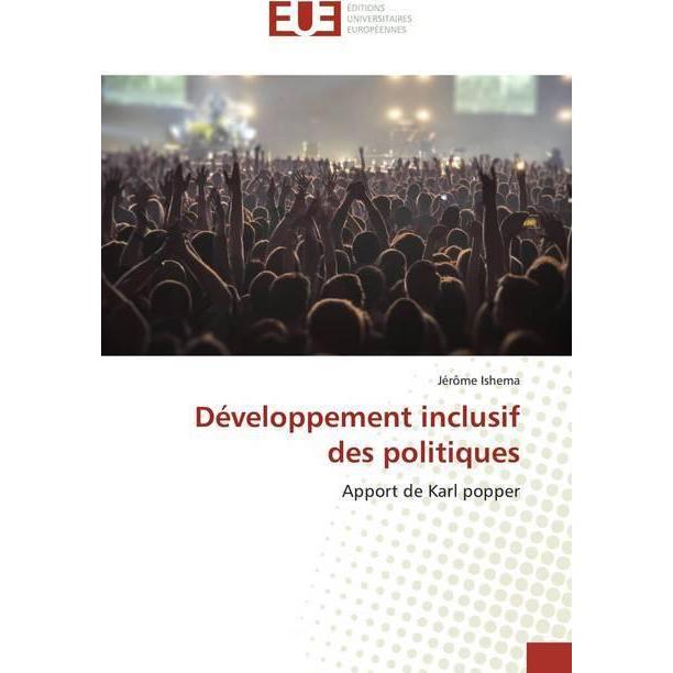 Développement inclusif des politiques, Sachbücher von Jérôme Ishema