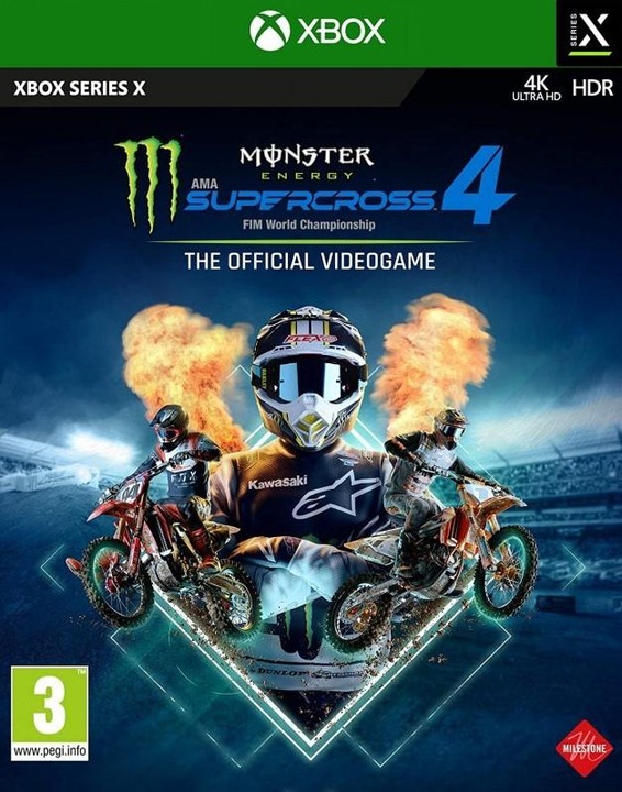 Image du produit Milestone Monster Energy Supercross: The Official Videogame 4 (Xbox Series X, EN)