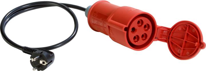 Actual product image Benning 16 A CEE coupling on protective co