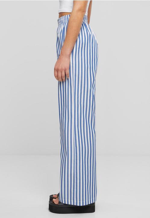 Actual product image Urban Classics Ladies Striped Loose Pants - 137881 (XS)