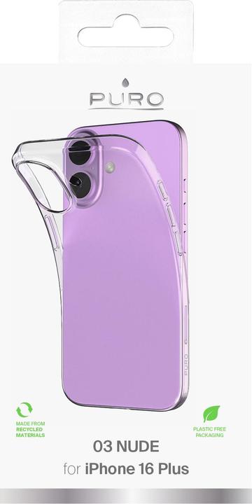 Actual product image Puro Cover (Apple iPhone 16 Plus)