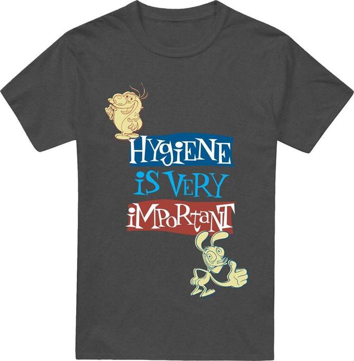 Image du produit Ren & Stimpy - T-shirt HYGIENE IS VERY IMPORTANT - Adulte (3XL)