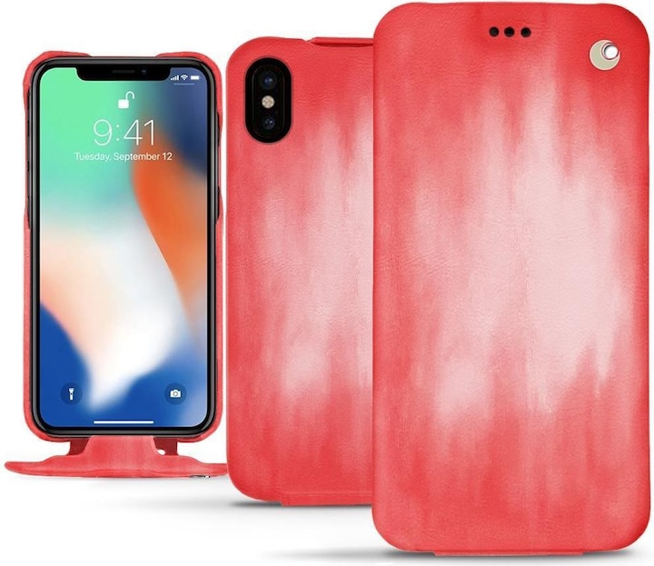 Actual product image Noreve Leather cover vertical (Apple iPhone XS Max)