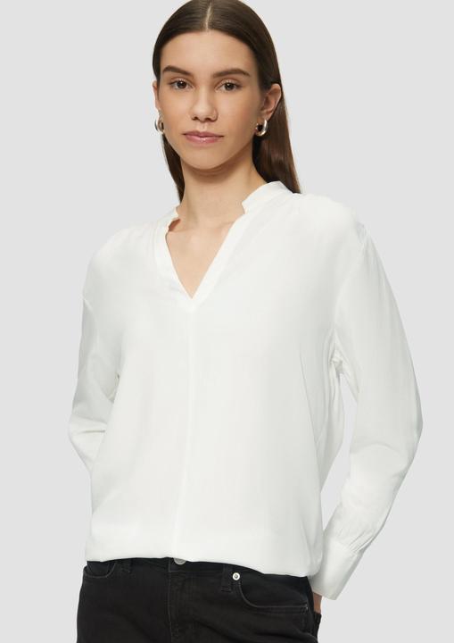 Immagine prodotto s.Oliver Bluse Viskosebluse mit Smok-Detail an der Schuler (38)