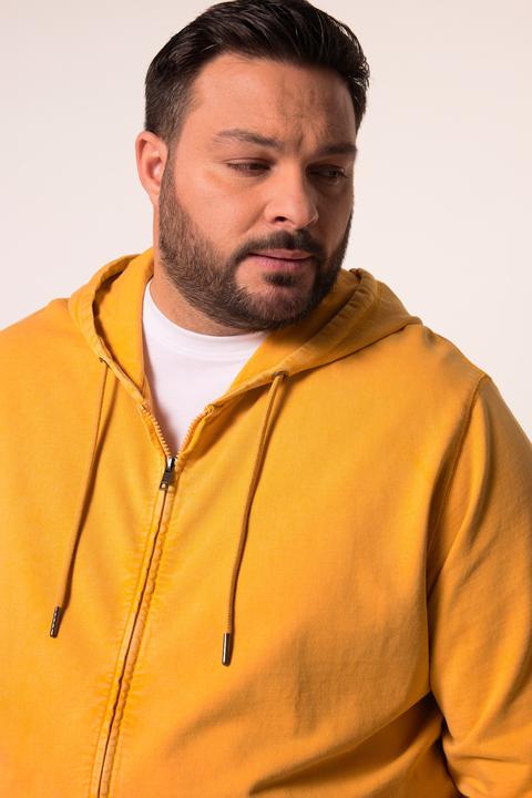 Produktbild Men+ Hoodiejacke, Sweat, Kapuze, Print, Vintage Look (5XL)