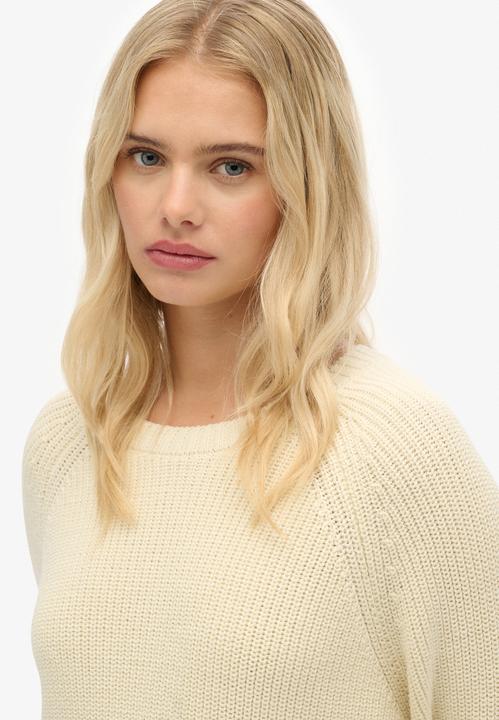 Produktbild Superdry Lässiger Rippstrickpullover für Damen (L)