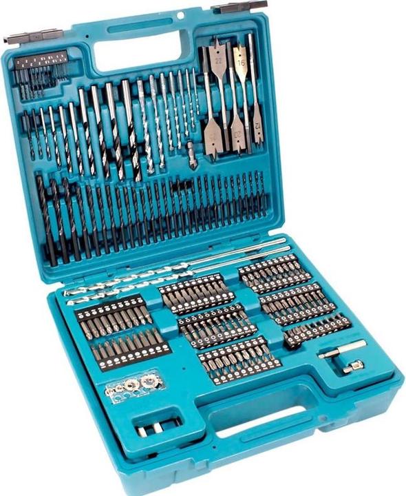 Immagine prodotto Makita Set di punte da trapano 256 pezzi (4 - 7,5 mm)