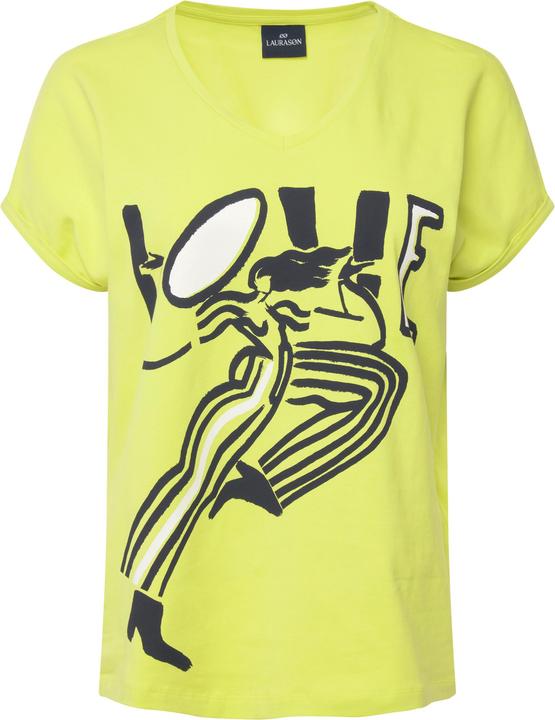 Produktbild Laurasøn T-Shirt, oversized, LOVE, V-Ausschnitt (XL)