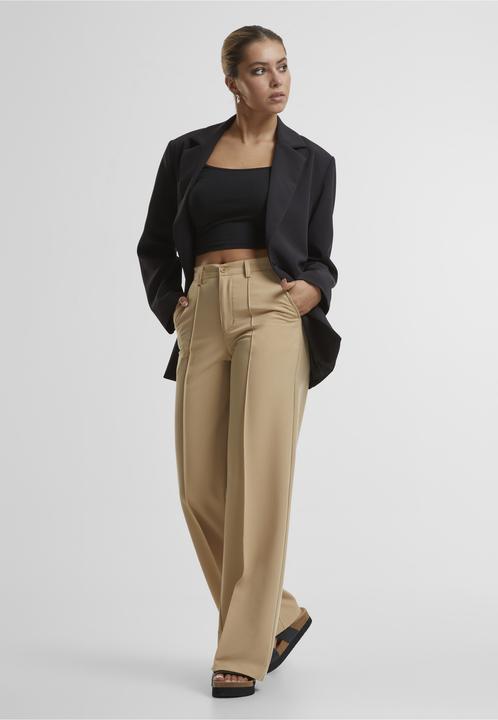 Actual product image Urban Classics Ladies Wide Pleated Pants - 139273 (32, S)
