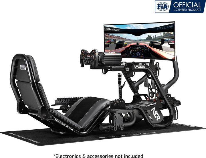 Next Level Racing F-GT Pro Formula and GT Racing Cockpit - Black Edition