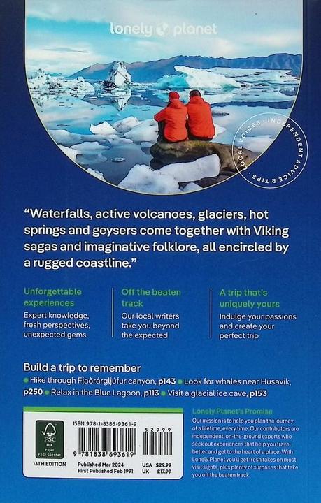 Actual product image Iceland (English, Alexis Averbuck, Egill Bjarnason, Eyglo Svala Arnarsdottir, Meena Thiruvengadam, 2024)