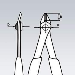 Actual product image Knipex Electronic Super Knips ESD (125 mm)